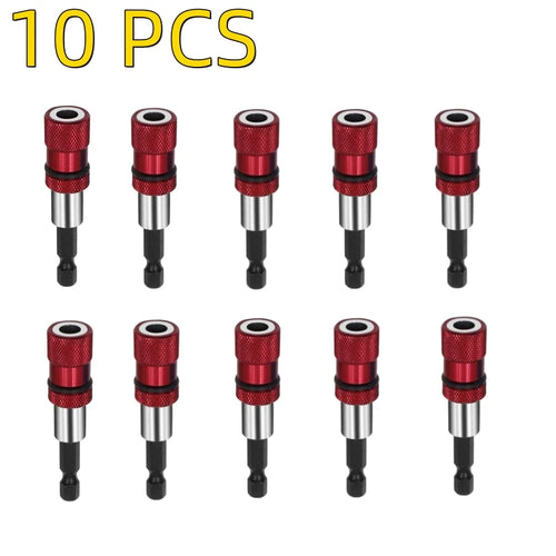 Vástago hexagonal Profundidad del tornillo Portapuntas de destornillador magnético Hex de 1/4 de pulgada 