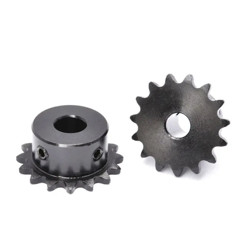 1 Uds 10T-19T 04C engranaje de cadena diámetro 5mm-15mm rueda dentada Industrial 