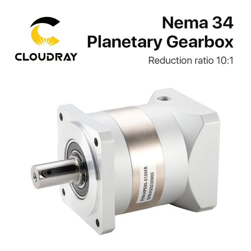 Cloudray Nema 34 Planetary Gearbox - Speed Reducer with 10:1 Ratio