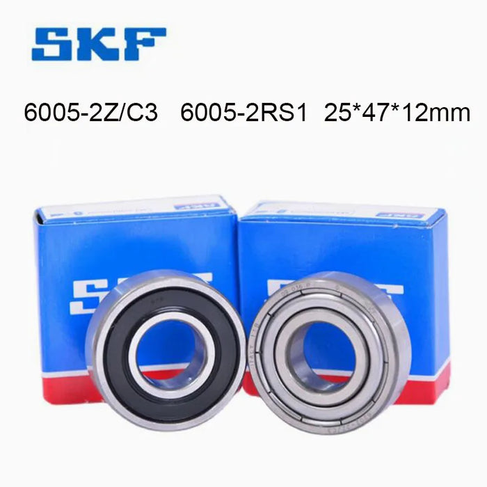 SKF Bearing 2PCS 6005-2RS1 6005-2Z/C3 Deep Groove