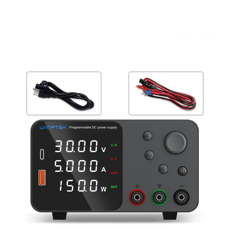 APS/TPS/EPS Series Adjustable DC Bench Power Supply (30V–160V, 2A–10A, 150W–360W) | Digital Lab Power Source