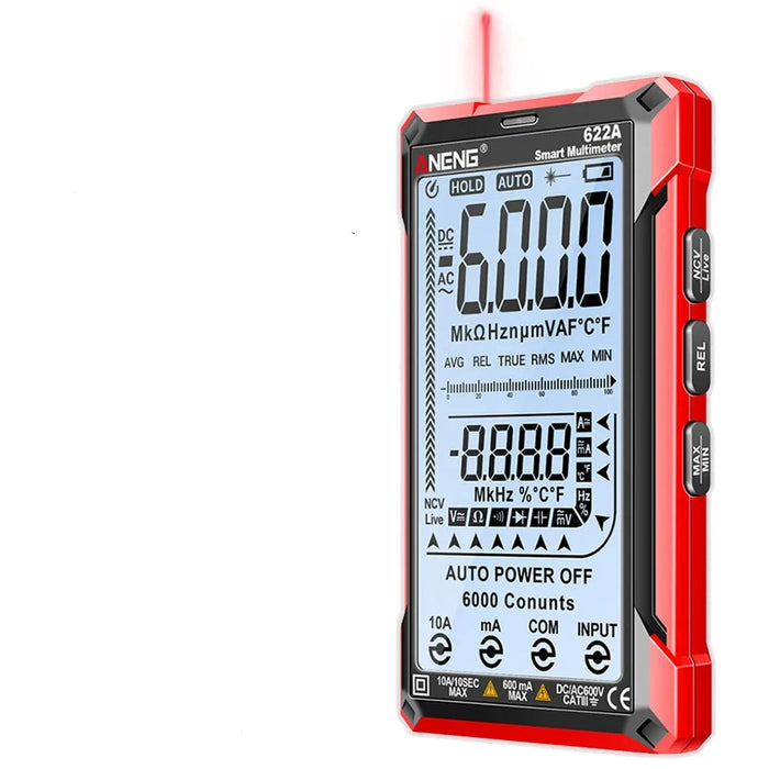 Infrared Laser Smart Multimeter – AC/DC Voltage Tester