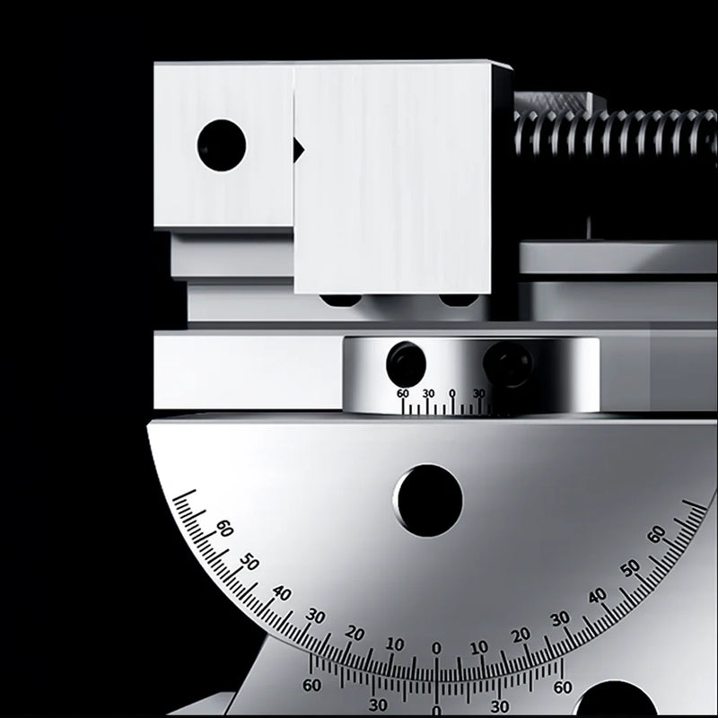 Universal Precision Vise 2" 3" – Tilting & Rotating Grinding Milling Vise