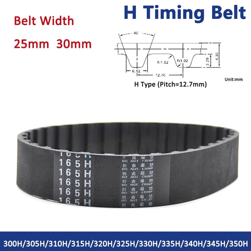 H Type Timing Belt 300 - 350 inch