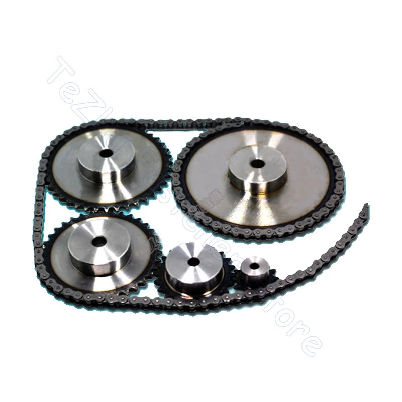 1 unidad 08B 10 dientes a 21 dientes rueda dentada engranaje de cadena Industrial 45 # 