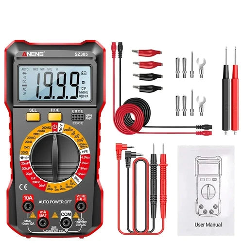 SZ305 Digital Multimeter - AC/DC Voltage