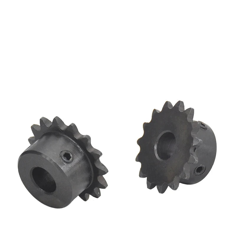 1pc 17T 04C engranaje de cadena 45# acero 17 dientes transmisión industrial 