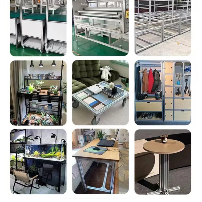 Perfil de aluminio con ranura en V 2020N1 Estándar europeo 