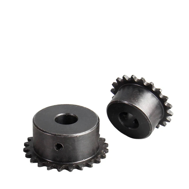 1 rueda dentada de accionamiento Industrial 03C de 24 dientes 45 # engranaje de cadena de acero 