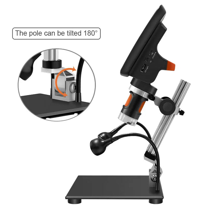 1000X Digital Microscope with 1080P 7" HD Display