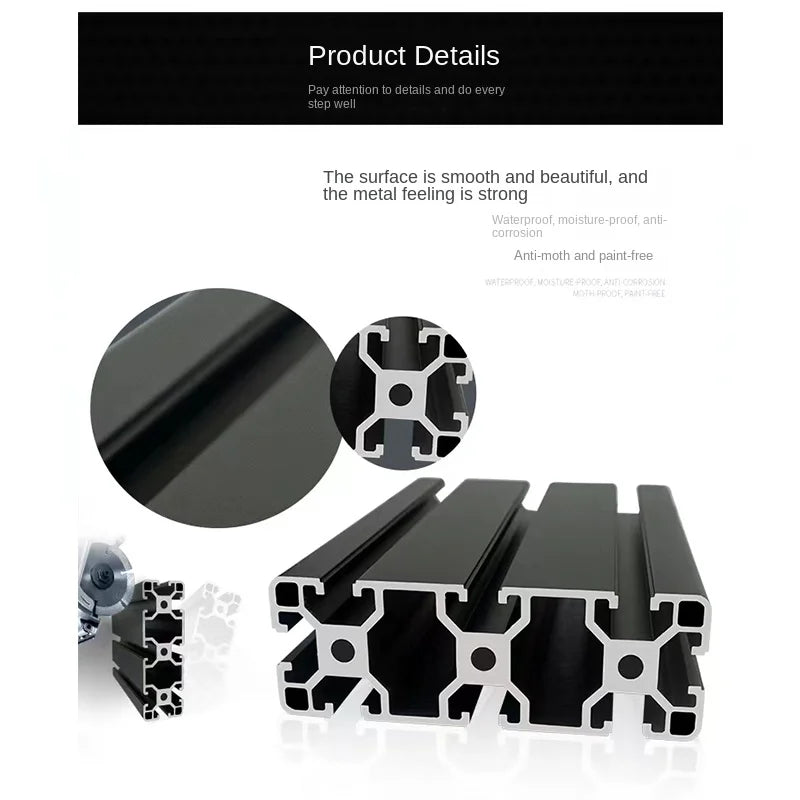 40120 Perfil de aluminio con ranura en T Estándar europeo 