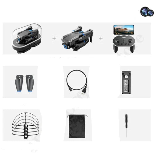 V20 Foldable Drone with 4K Camera, Altitude Hold, and WiFi FPV