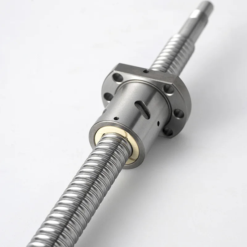 Husillo de bolas izquierdo C7 SFU1605 con extremo de tuerca de bola simple mecanizado para CNC 