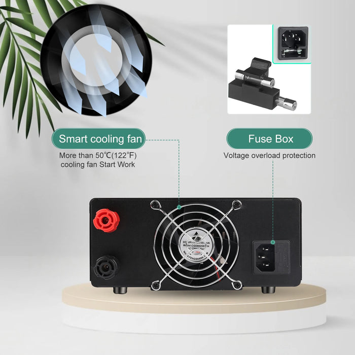 High-Precision Programmable DC Power Supply with RS-485