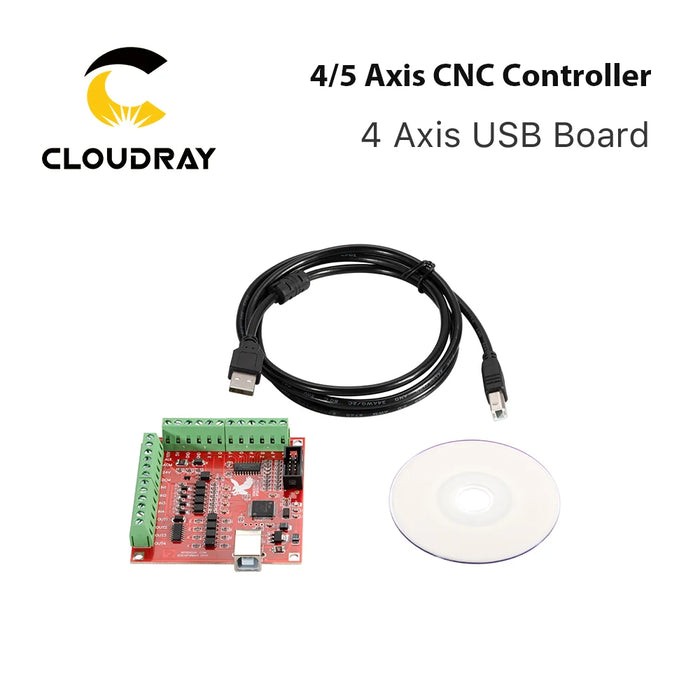 Cloudray CNC Controller Board 4 Axis USB Board/ 5 Axis LPT DB25 Board