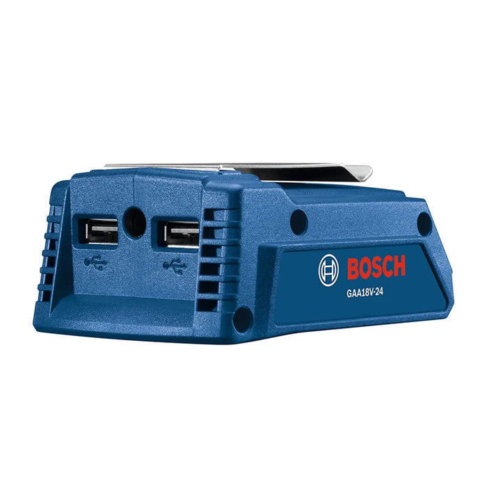 Adaptador de batería USB Bosch GAA 18V-24 Banco de energía Bosch Power Tools 