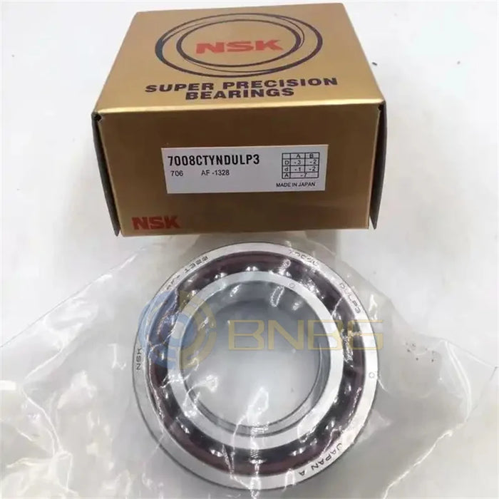 NSK Engraving Machine Angular Contact Bearing 71810 with Sealing