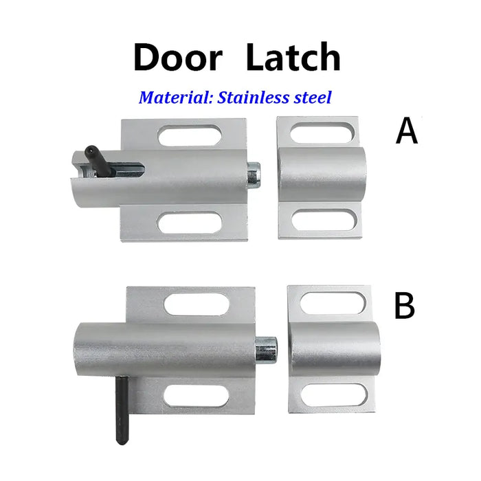 30x30 / 40x40 Aluminum Profile Door Latch Set with Bolts and Nuts – 1 Set