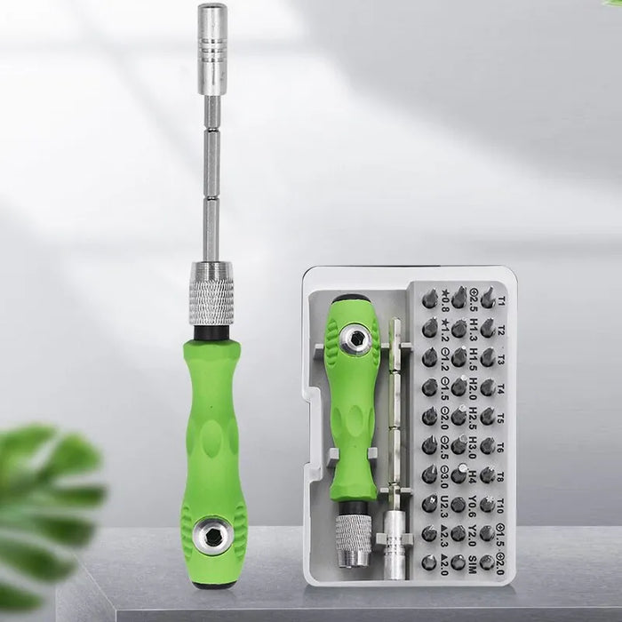 32 in 1 Multifunctional Screwdriver Set with Magnetic Precision Tips