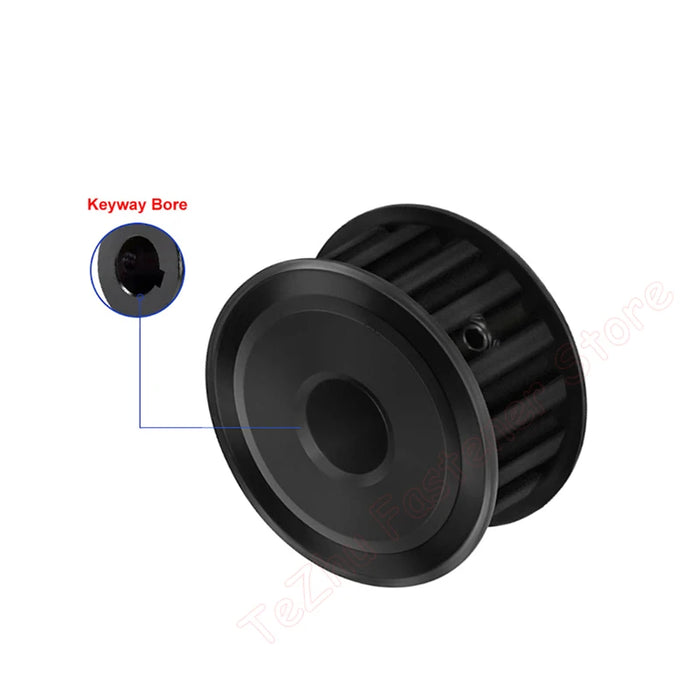 L Timing Pulley Synchronous Wheel with 12 Teeth – 45# Steel