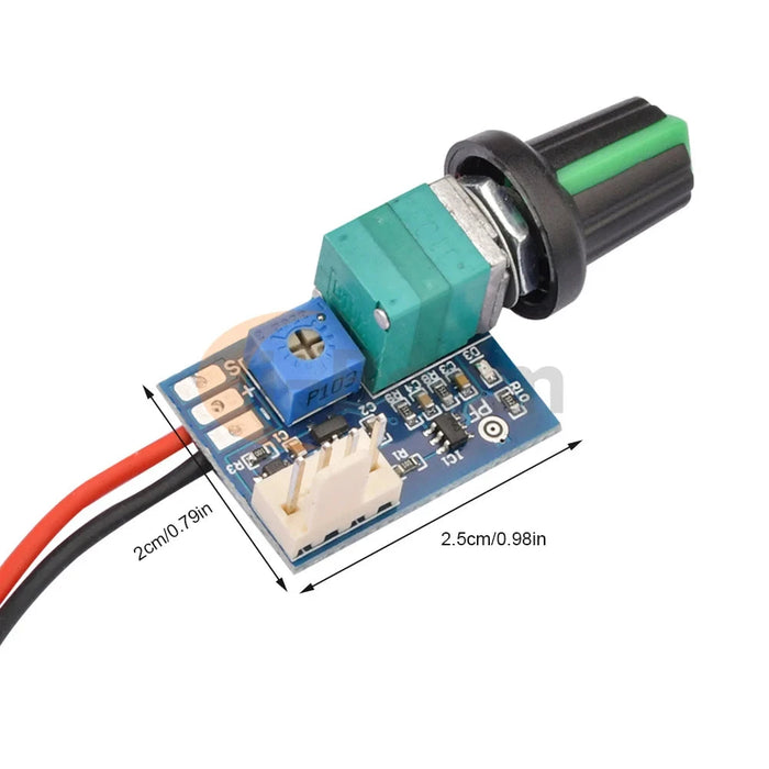 DC 12V Motor Speed Controller PWM Adjustable Switch