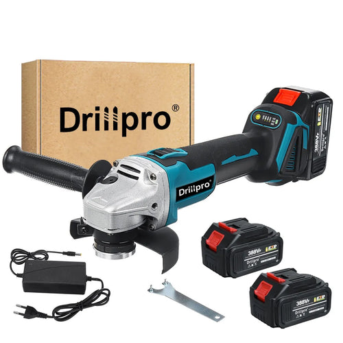 Drillpro Brushless Electric Angle Grinder Cordless 125MM Cutting