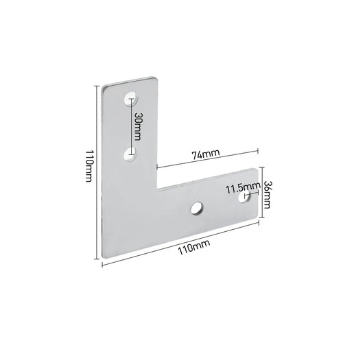 20/30/40/4080/4590L T-Shaped CrossSteel Connecting plate 5/10PCS