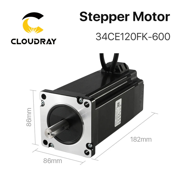 Nema 34 Closed Loop Stepper Motor - 12N.m, 6.0A, 2-Phase Servo Motor