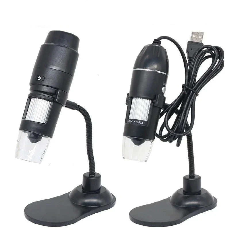 Digital Microscope 50X-1000X Zoom with WIFI or USB Connectivity