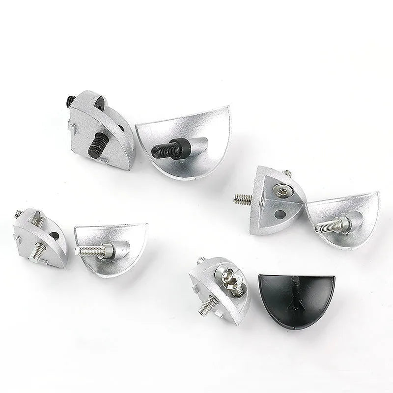 Perfil de aluminio curvado en arco 20/30/40/45 