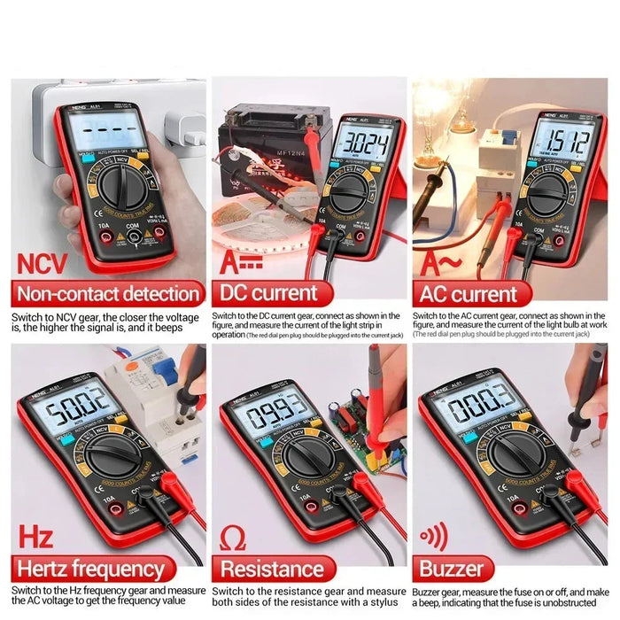 Inductance Digital Multimeter