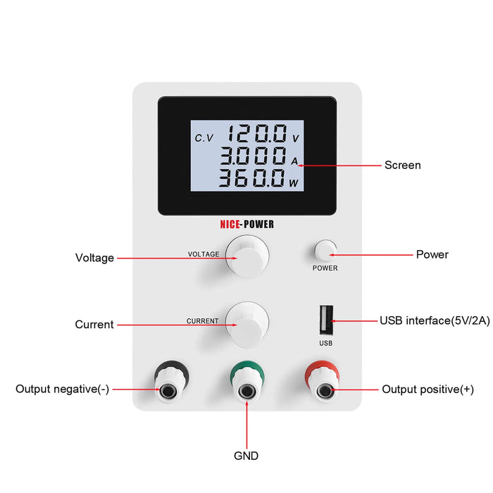 R-SPS-D Series Laboratory Power Supply – Precise, Efficient, and Reliable