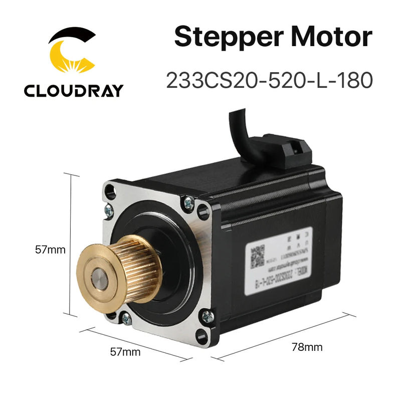 Cloudray NEMA 23 3-Phase 1.0N.m / 2.0N.m Geared Stepper Kit 3DM580S