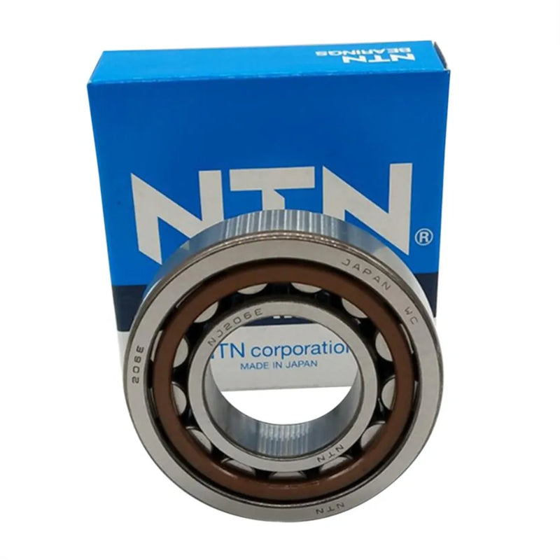 NTN NJ203–NJ209 Cylindrical Roller Bearing-Durable Bearing Steel Construction