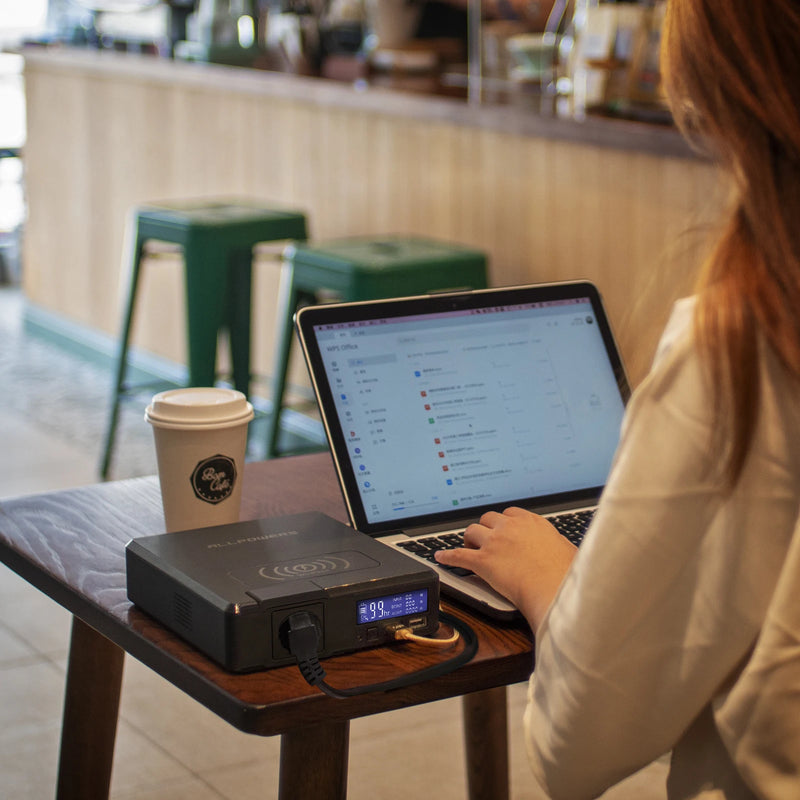 S200 Portable Power Station 200W 154Wh – Compact Solar Generator with PD 60W & Wireless Charging