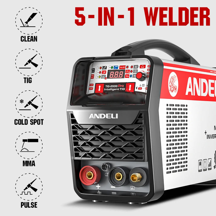 160Amp TIG Welder – Precision, Power, and Efficiency in a Compact Design