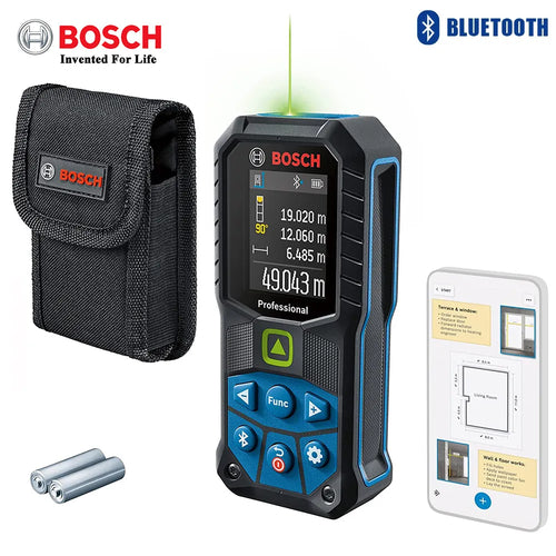 Instrumento de medición láser Bosch Professional GLM 50-27 CG 50M Verde 