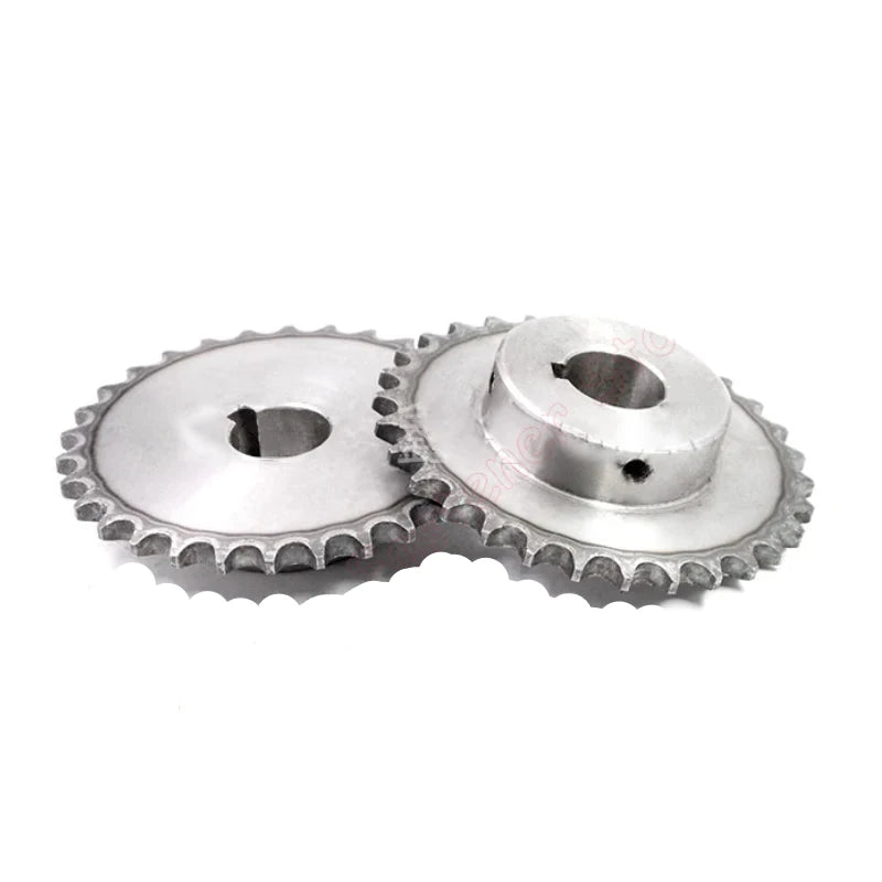 1 rueda dentada de accionamiento Industrial 10T-20T 10A 45# engranaje de cadena de acero 