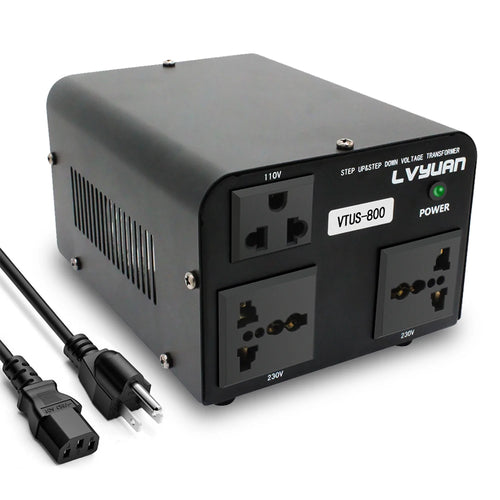 Universal Step-Up/Step-Down Voltage Converter (110V/230V)