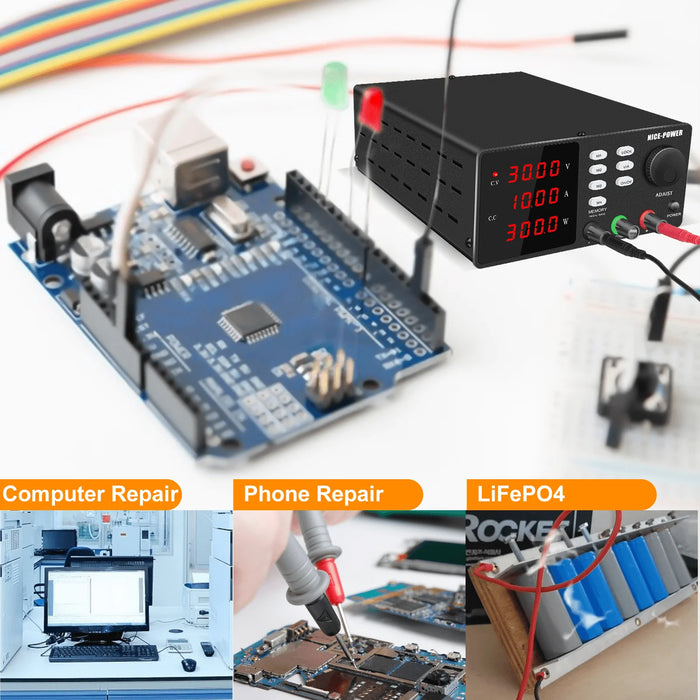 Nice-Power Lab Programmable DC Power Supply – Precision Laboratory Power Source