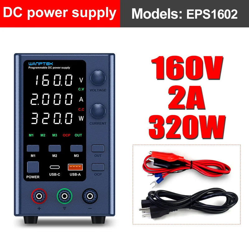 Adjustable DC Bench Power Supply 30V 10A Encoder Control Lab Power Source GA3010L