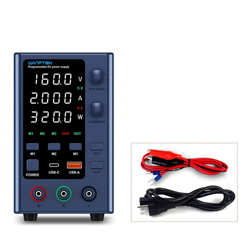 APS/TPS/EPS Series Adjustable DC Bench Power Supply (30V–160V, 2A–10A, 150W–360W) | Digital Lab Power Source