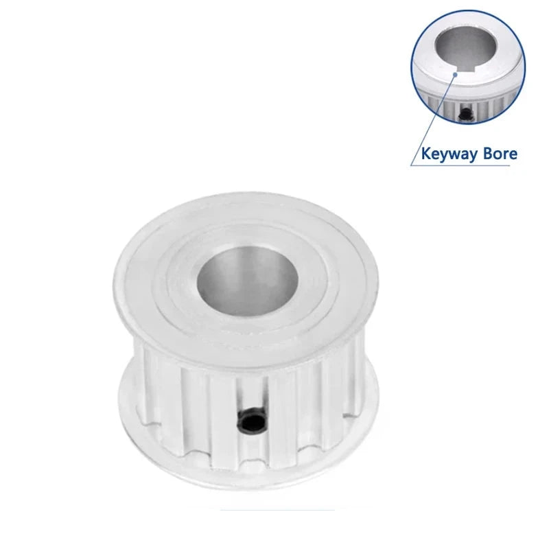 24 28 30 polea de distribución T10 de 30 dientes 24T 28T 30T síncrono de aluminio 