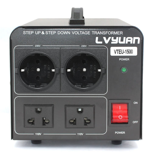 Universal Step-Up/Step-Down Voltage Converter (110V/230V)