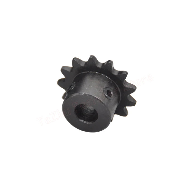 1 piñón 18T 04C para cadena de rodillos 18 dientes 45# engranaje de acero 