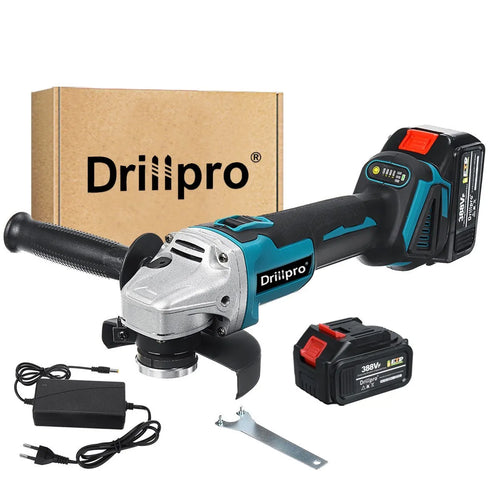 Drillpro Brushless Electric Angle Grinder Cordless 125MM Cutting