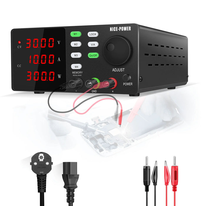 Nice-Power Lab Programmable DC Power Supply – Precision Laboratory Power Source