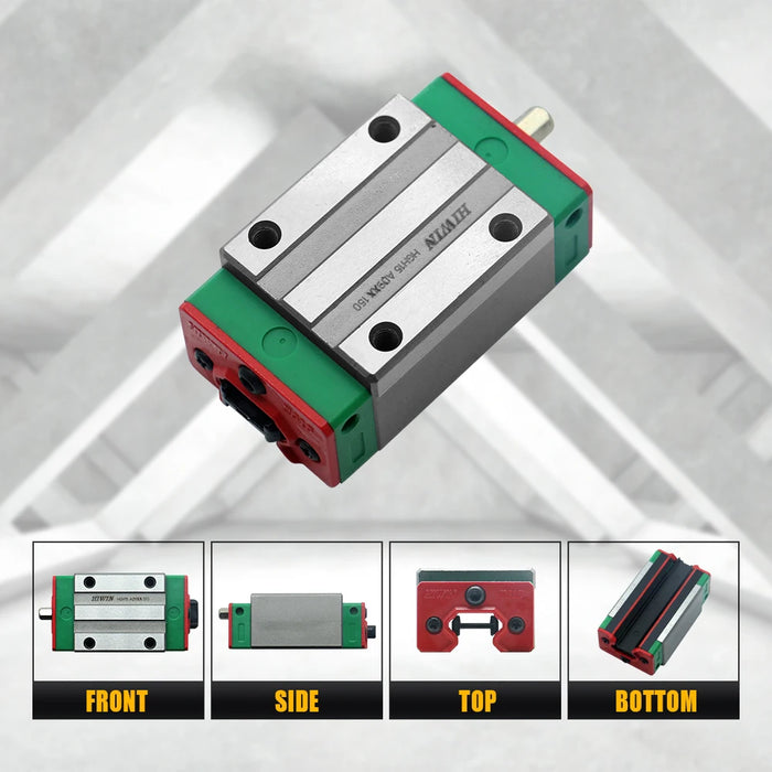 High-Precision Carriage Blocks - HGH & HGW Series for Linear Guide Rails