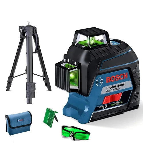 Bosch Green Laser Level 12-Linien 360 Laser Level GLL3-60XG Projektion 