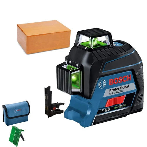 Bosch Laser Level 12 Line Green Vertikal- und Horizontalmesswerkzeug 